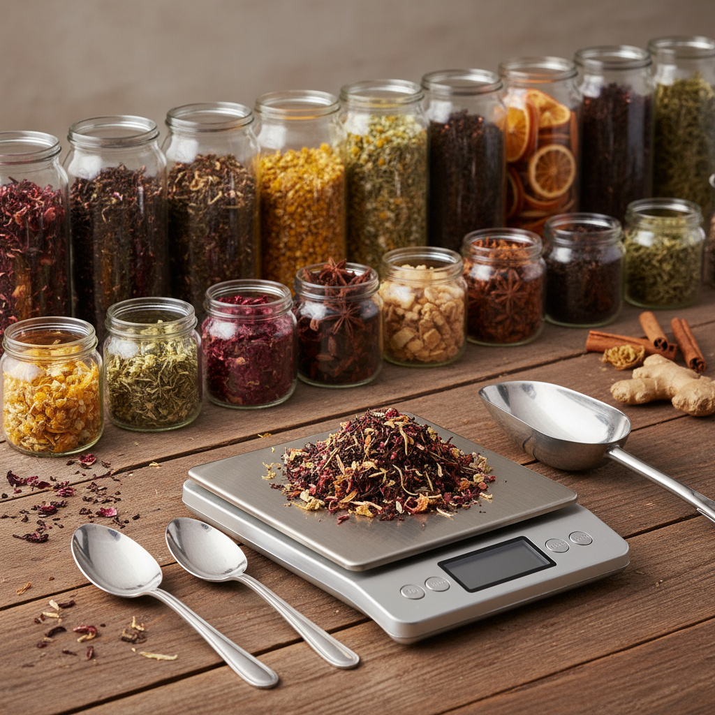 محطة خلط شاي مخصصة